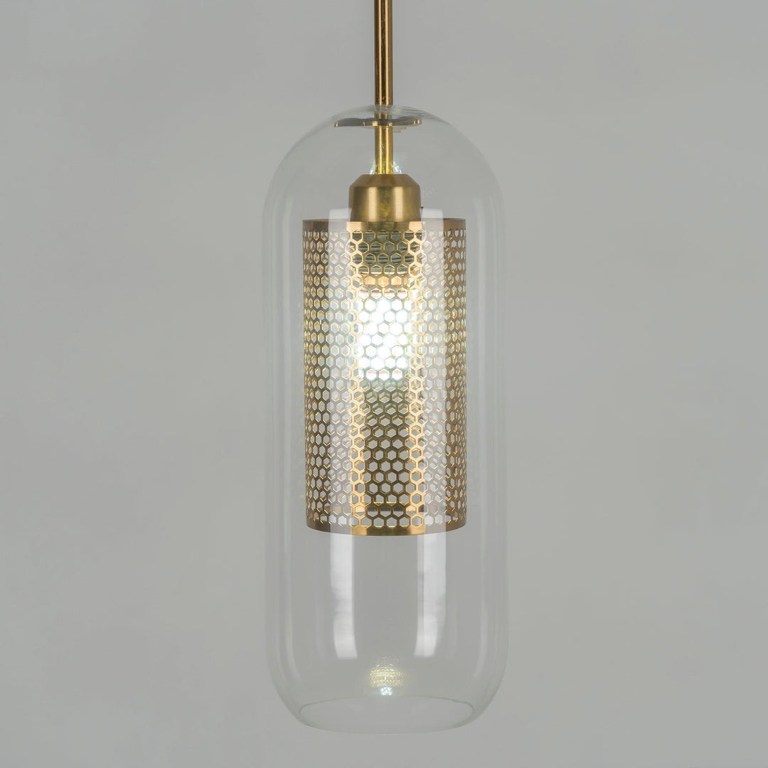 Lustra Suspension en Verre Chiswick pour Salon - Neutralighting