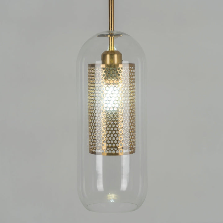 Lustra Suspension en Verre Chiswick pour Salon - Neutralighting