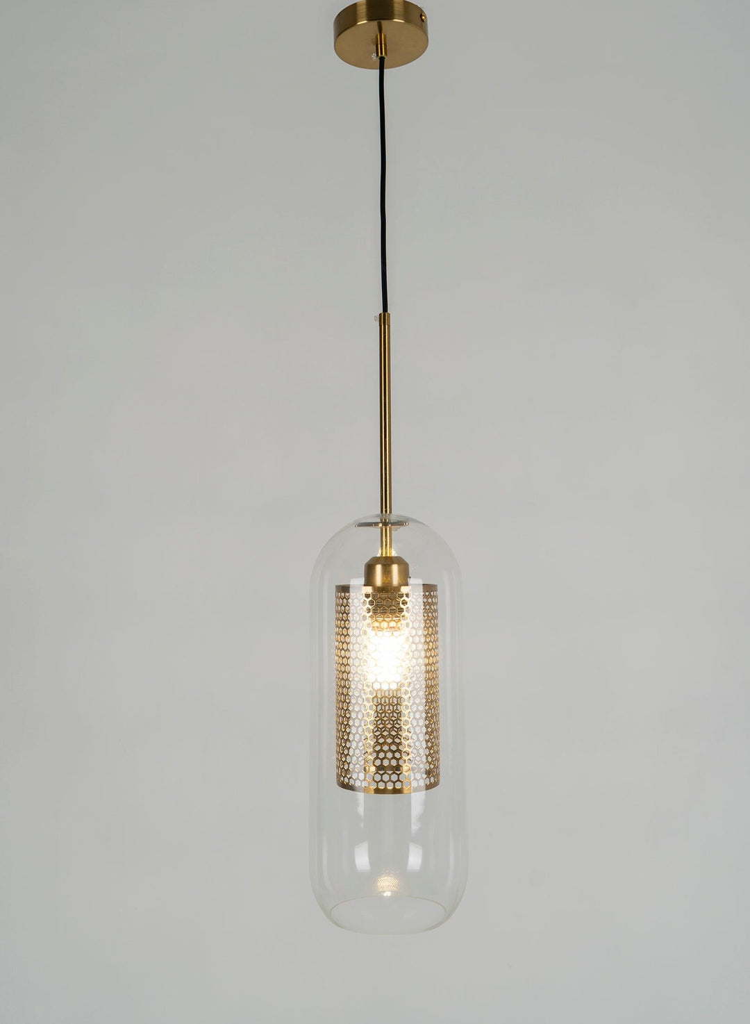 Lustra Suspension en Verre Chiswick pour Salon - Neutralighting