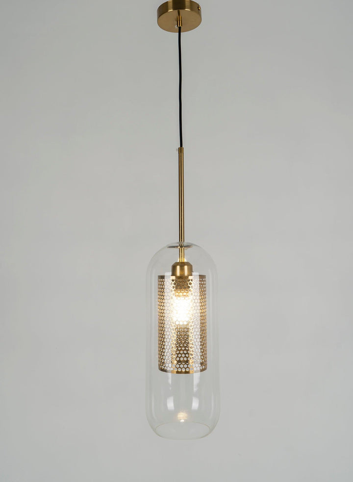 Lustra Suspension en Verre Chiswick pour Salon - Neutralighting