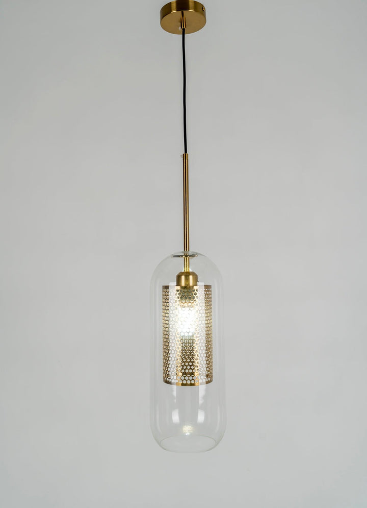 Lustra Suspension en Verre Chiswick pour Salon - Neutralighting