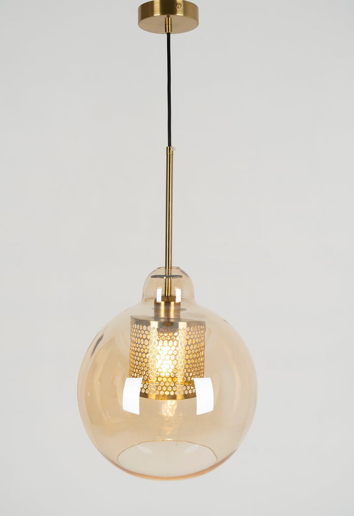Lustra Suspension en Verre Chiswick pour Salon - Neutralighting