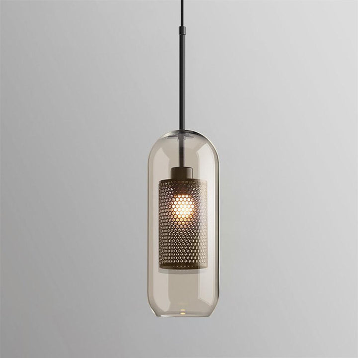 Lustra Suspension en Verre Chiswick pour Salon - Neutralighting