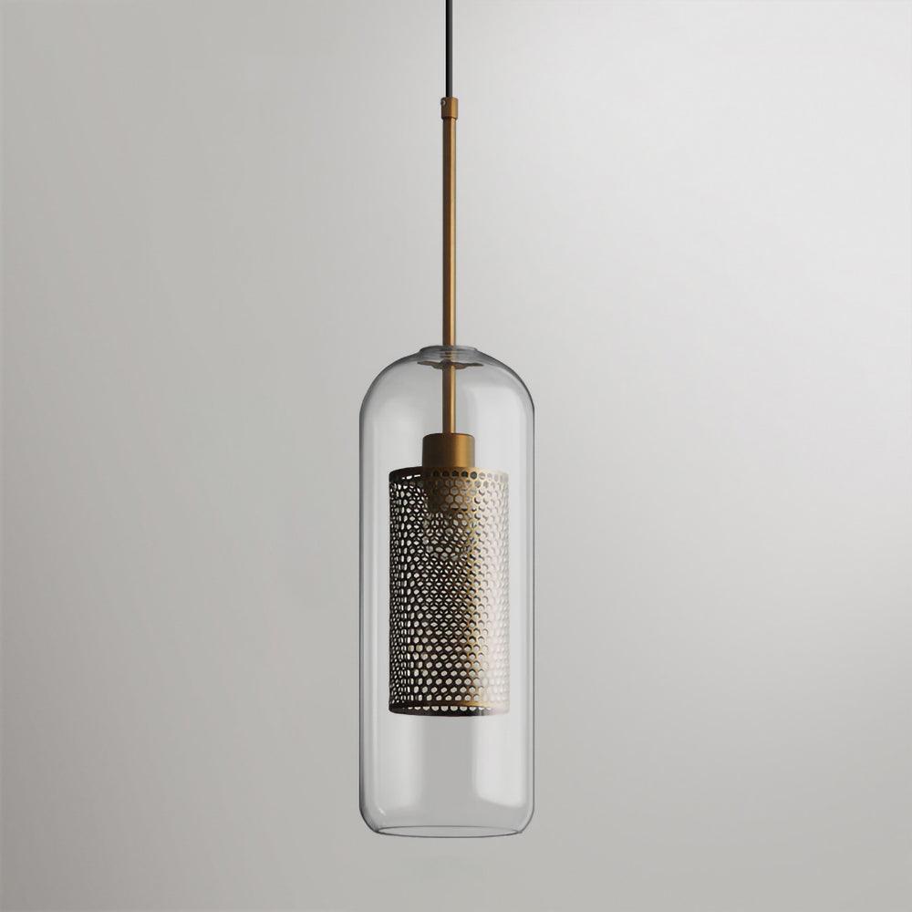 Lustra Suspension en Verre Chiswick pour Salon - Neutralighting