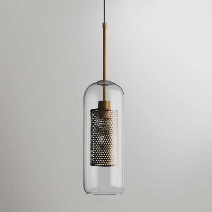 Lustra Suspension en Verre Chiswick pour Salon - Neutralighting