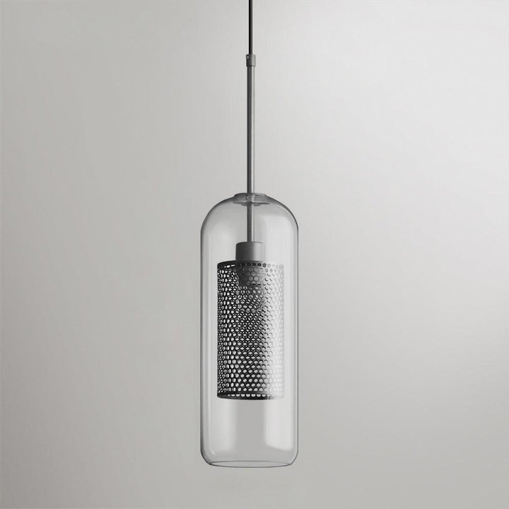 Lustra Suspension en Verre Chiswick pour Salon - Neutralighting