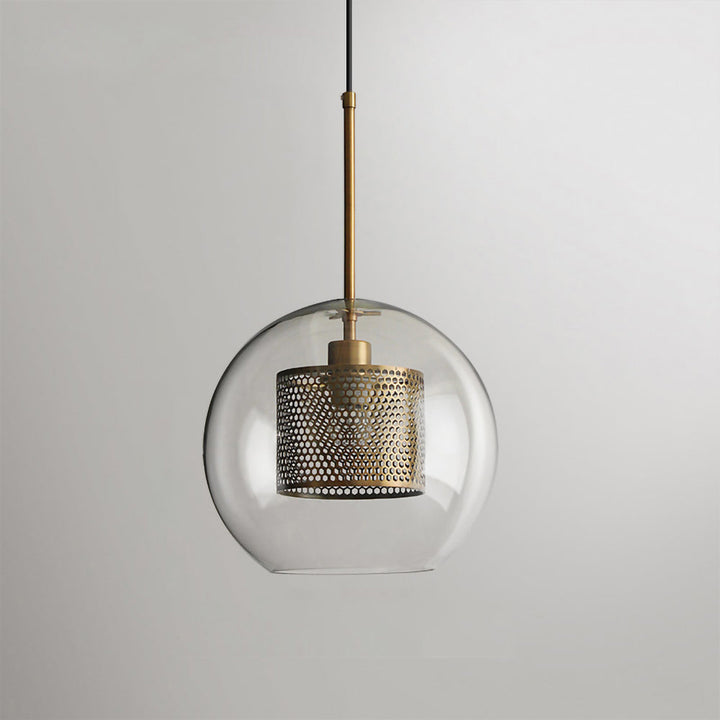Lustra Suspension en Verre Chiswick pour Salon - Neutralighting