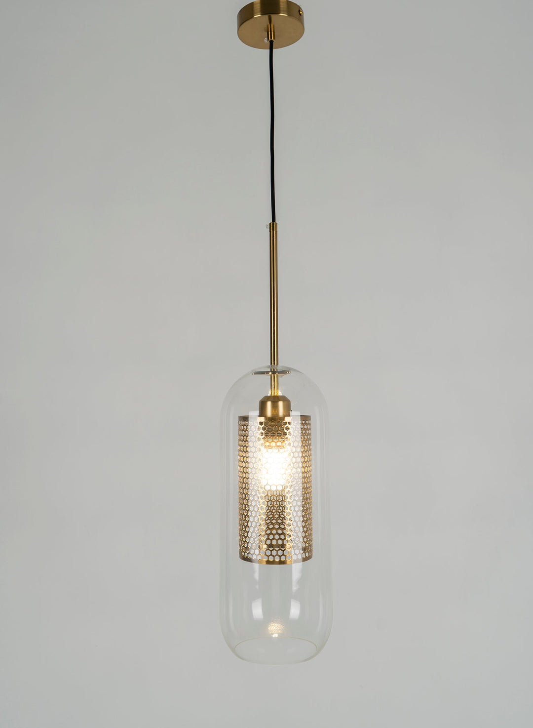 Lustra Suspension en Verre Chiswick pour Salon - Neutralighting