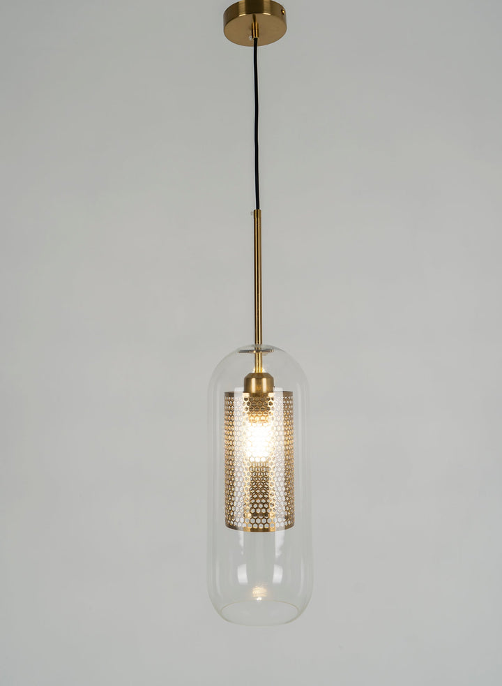 Lustra Suspension en Verre Chiswick pour Salon - Neutralighting
