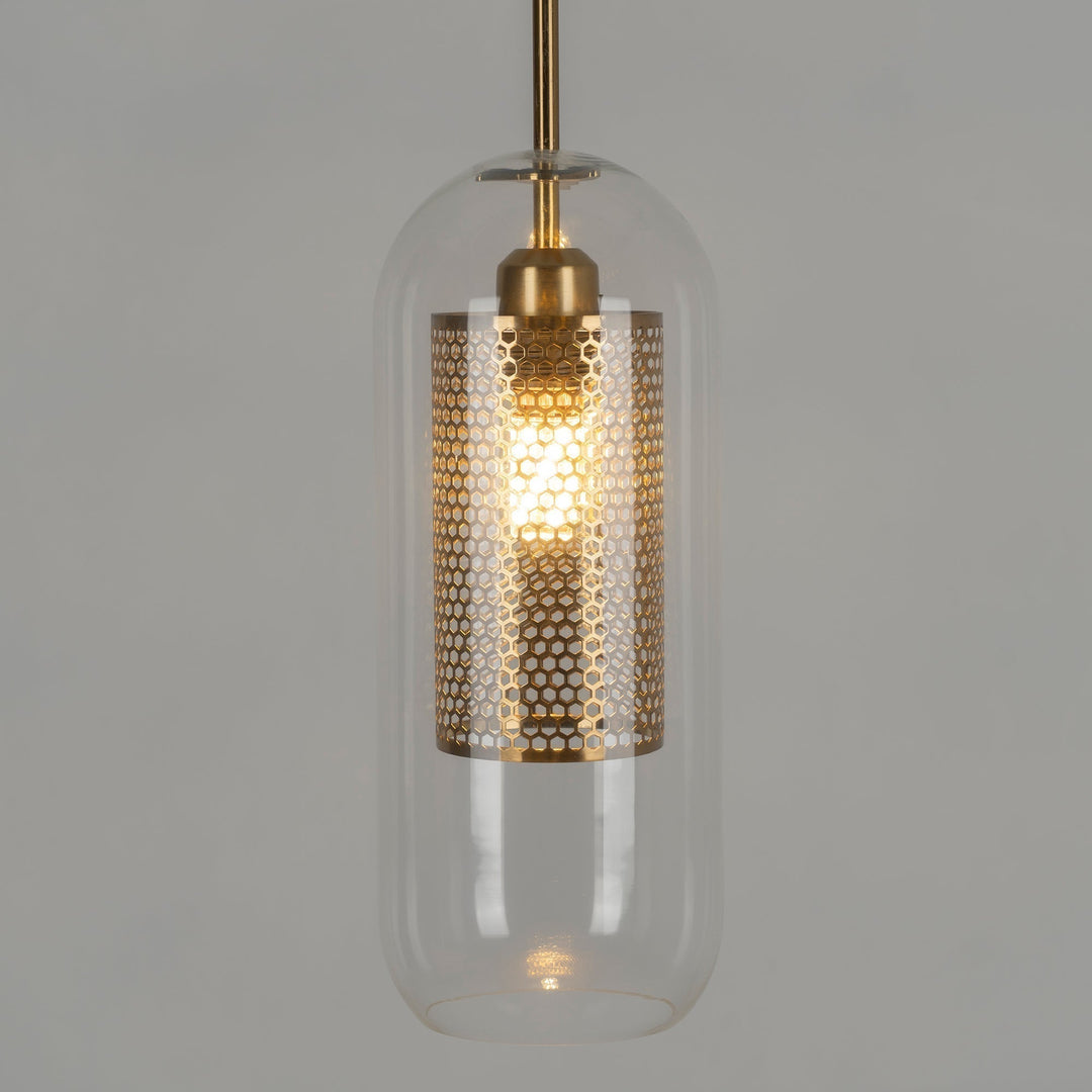 Lustra Suspension en Verre Chiswick pour Salon - Neutralighting