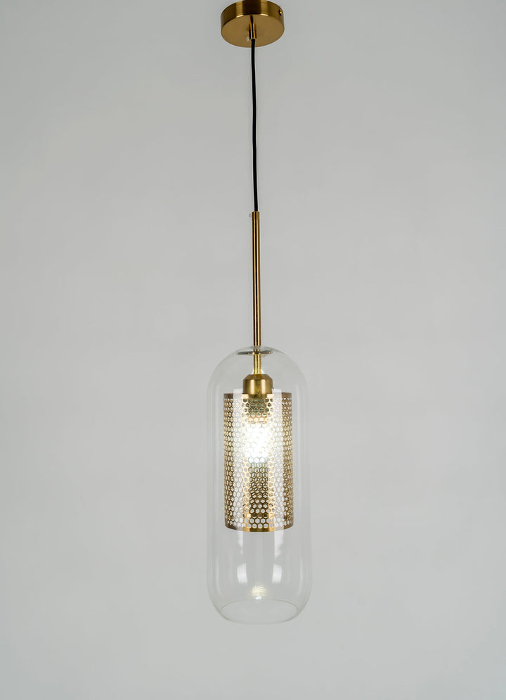 Lustra Suspension en Verre Chiswick pour Salon - Neutralighting