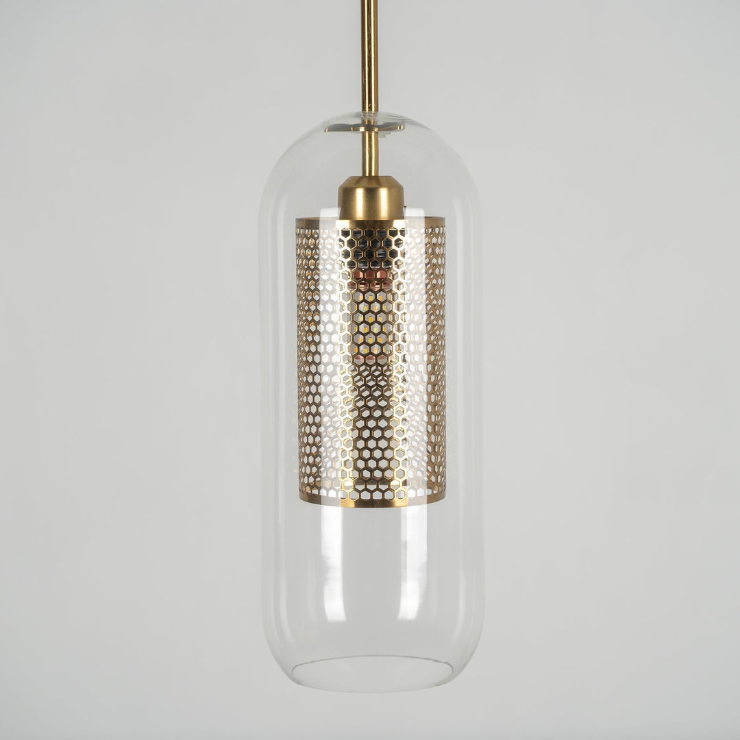 Lustra Suspension en Verre Chiswick pour Salon - Neutralighting