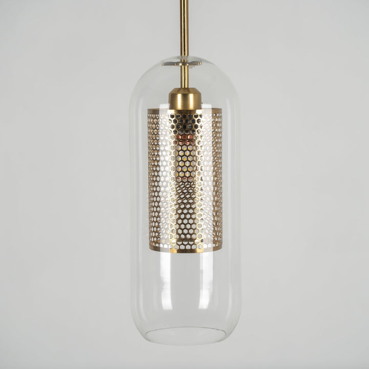 Lustra Suspension en Verre Chiswick pour Salon - Neutralighting