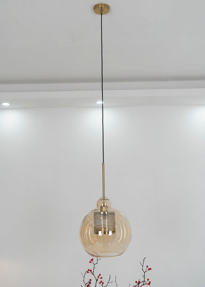 Lustra Suspension en Verre Chiswick pour Salon - Neutralighting