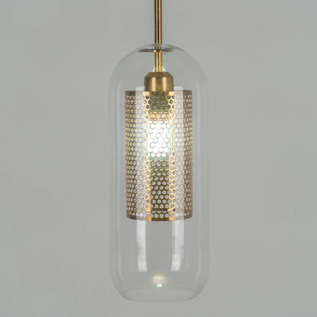 Lustra Suspension en Verre Chiswick pour Salon - Neutralighting