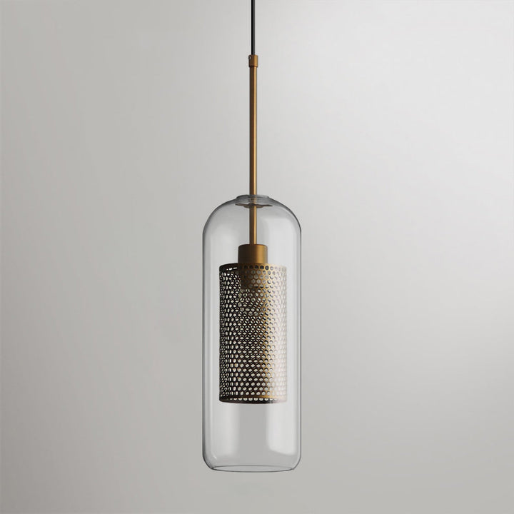 Lustra Suspension en Verre Chiswick pour Salon - Neutralighting
