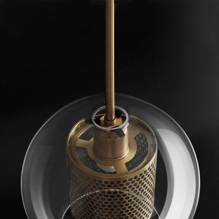 Lustra Suspension en Verre Chiswick pour Salon - Neutralighting