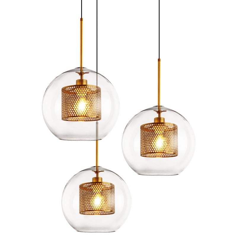 Lustra Suspension en Verre Chiswick pour Salon - Neutralighting