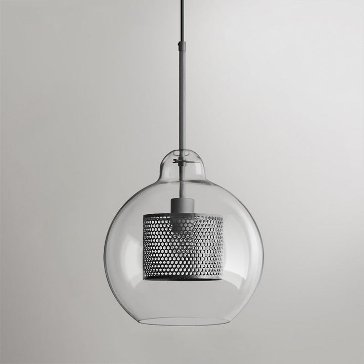 Lustra Suspension en Verre Chiswick pour Salon - Neutralighting