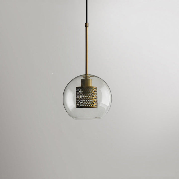 Lustra Suspension en Verre Chiswick pour Salon - Neutralighting
