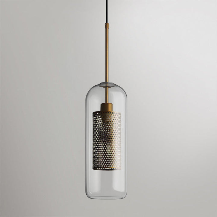 Lustra Suspension en Verre Chiswick pour Salon - Neutralighting