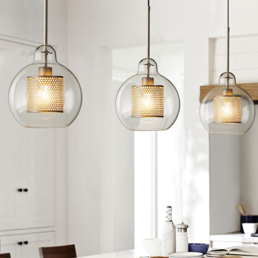 Lustra Suspension en Verre Chiswick pour Salon - Neutralighting