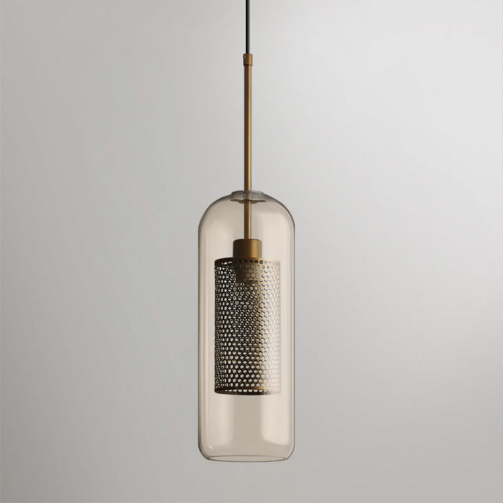 Lustra Suspension en Verre Chiswick pour Salon - Neutralighting