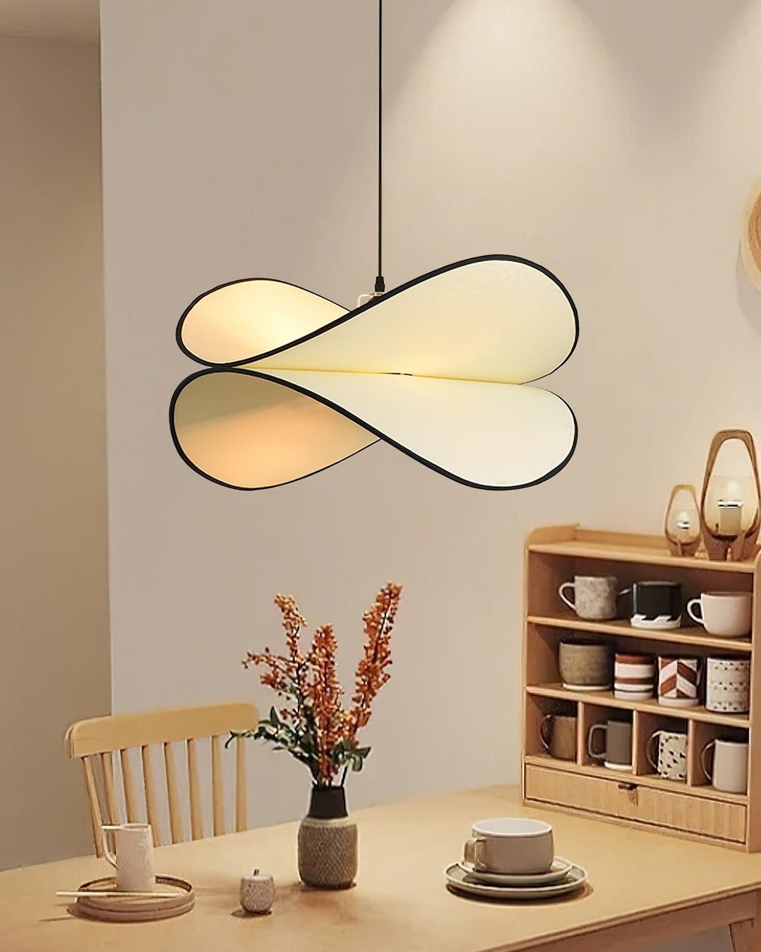 Lioran Lampe Pendante Artistique en Tissu - Neutralighting