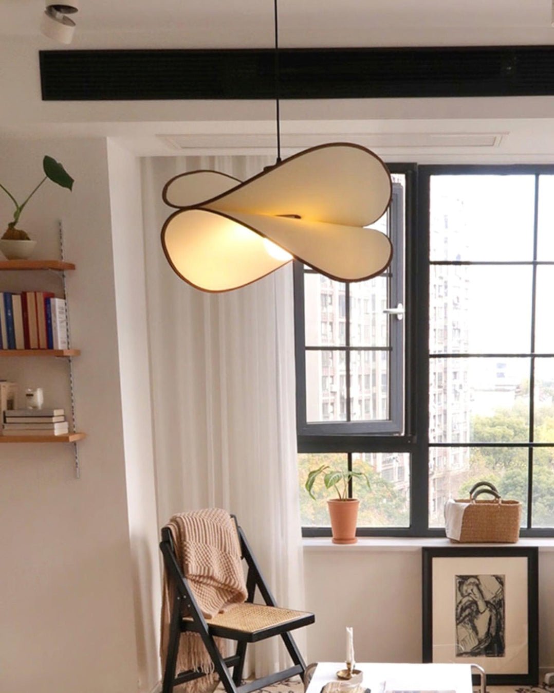 Lioran Lampe Pendante Artistique en Tissu - Neutralighting