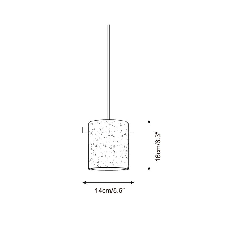 Gavilo Suspension en Travertin - Neutralighting