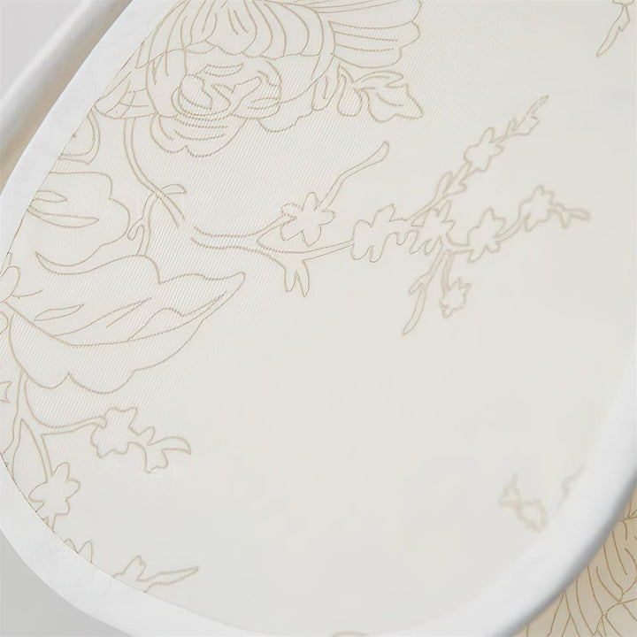 Florayne Applique Murale Florale Vintage en Verre - Neutralighting