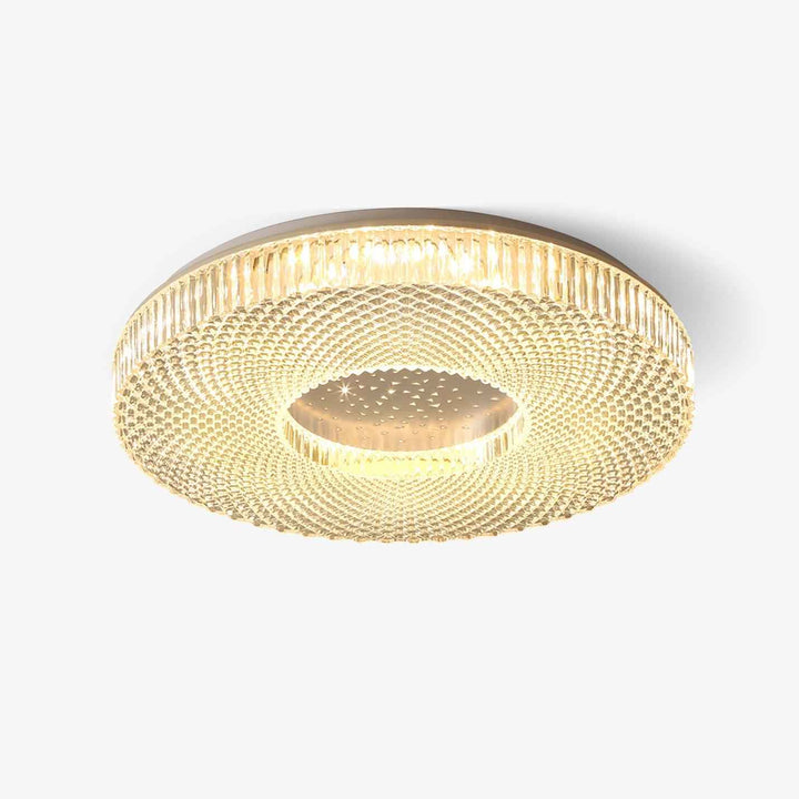Lustra Acrylique 40cm Blanc LED