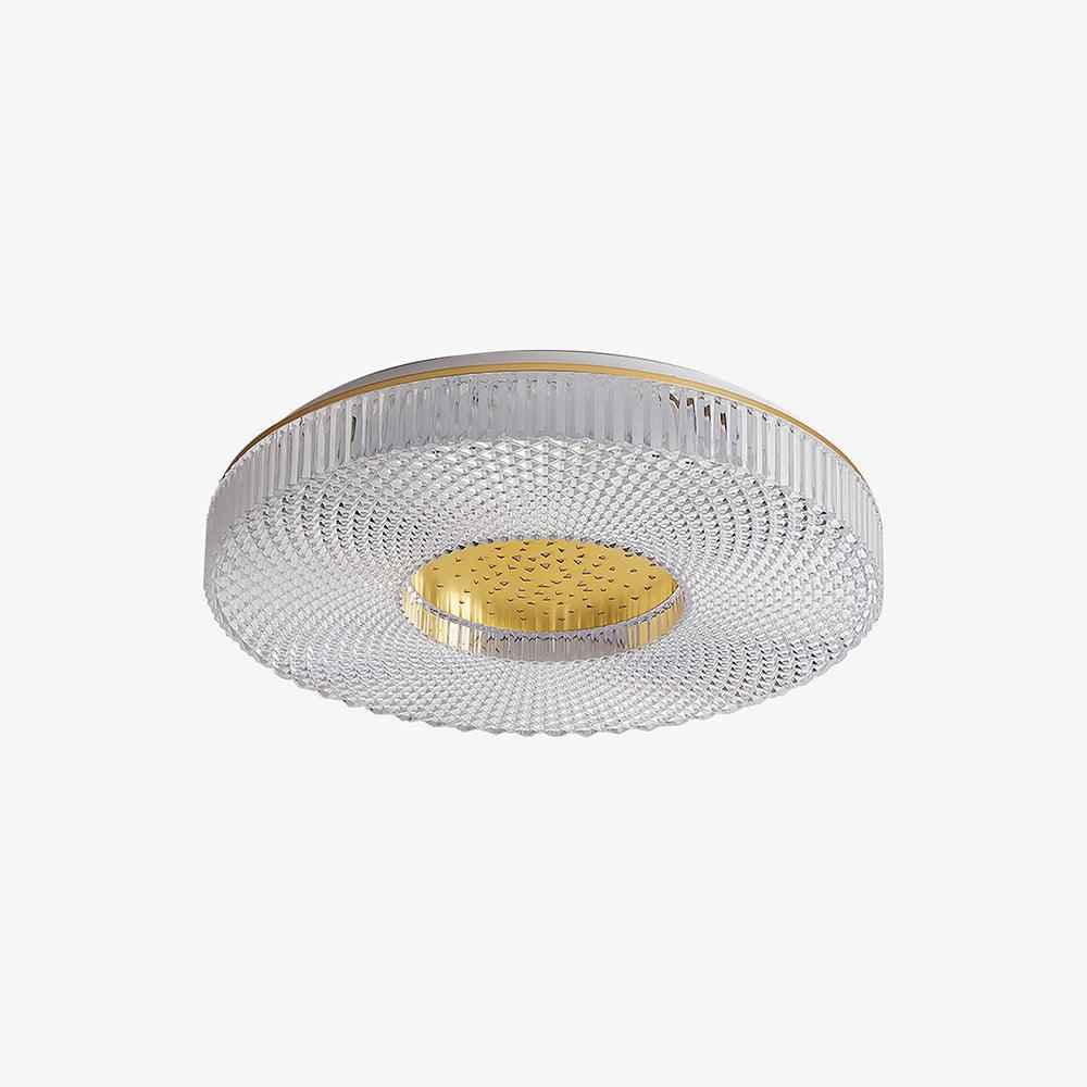 Lustra Acrylique 40cm Blanc LED