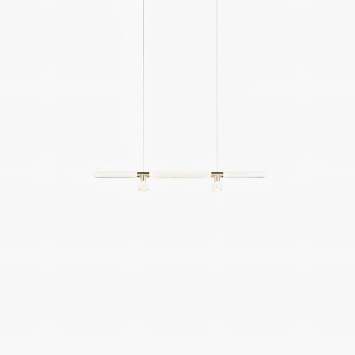 Solara Lampe à suspension en cristal cylindrique Cipher contemporaine - Neutralighting