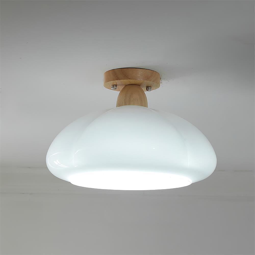 Ambrina Plafonnier Semi-Encastré Verre Ambre - Neutralighting