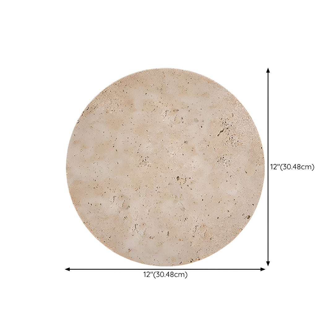 Aurzoren Applique Murale Minimaliste en Travertin - Neutralighting
