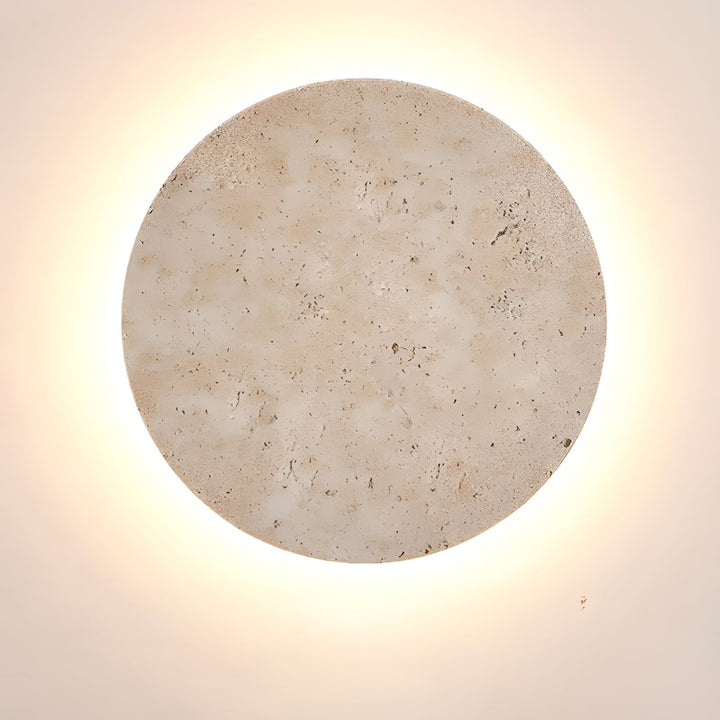 Aurzoren Applique Murale Minimaliste en Travertin - Neutralighting