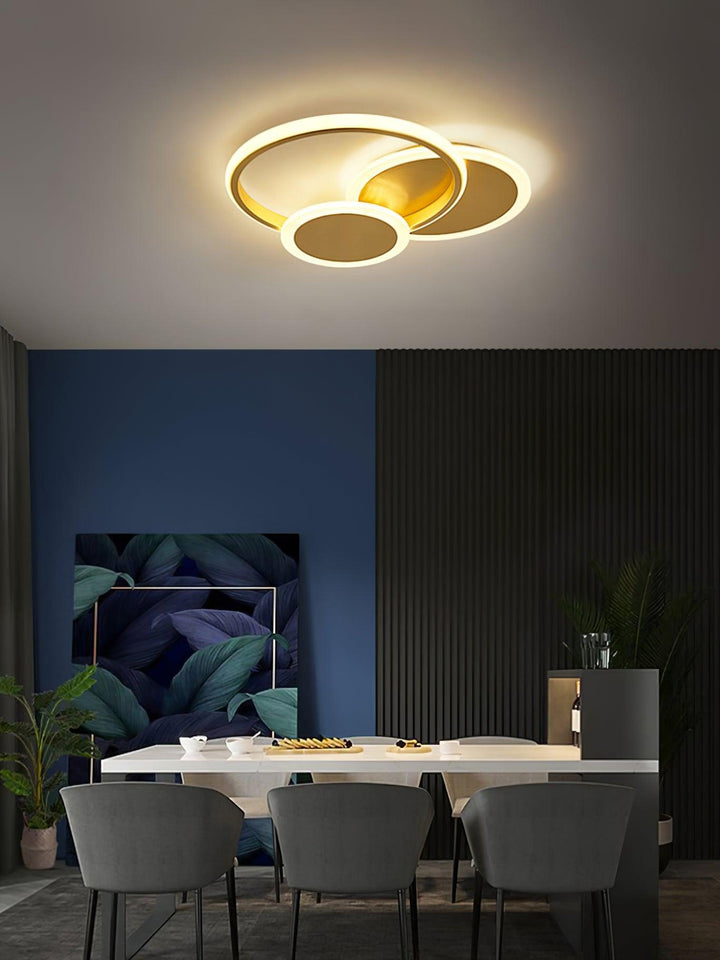 Veraee Lampe de Plafond LED Art Cercles - Neutralighting