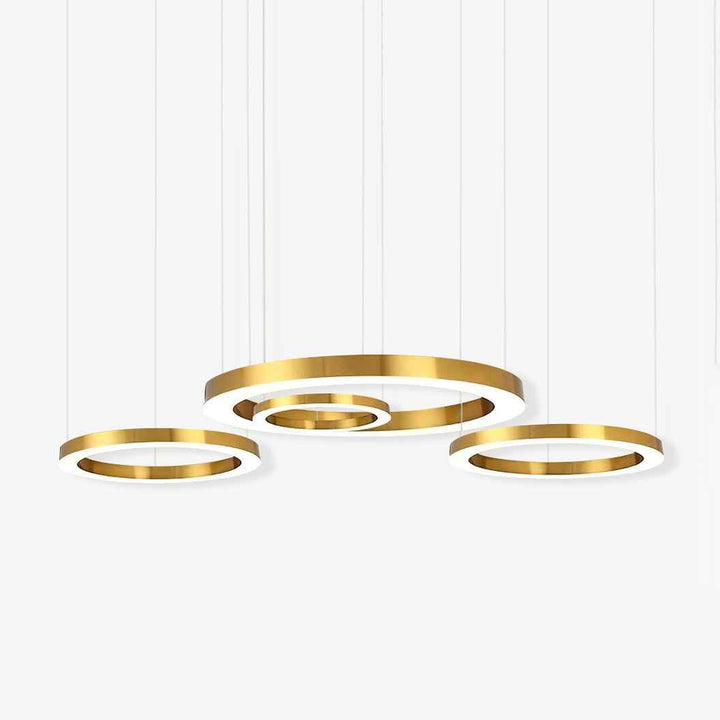 Lustra Lampe Pendante Dorée Moderne - Neutralighting