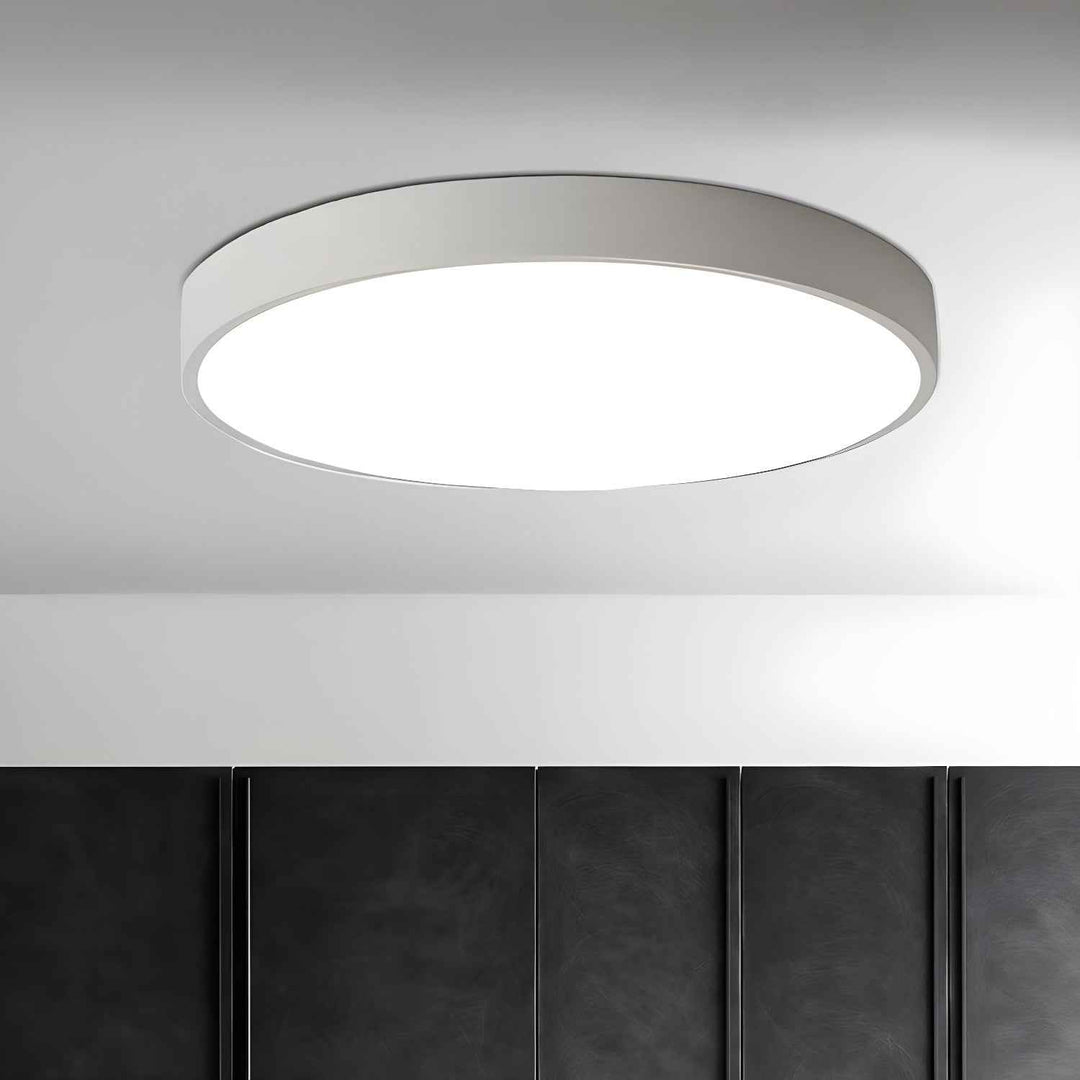 Plafonnier Izoriel Acrylique 20cm Noir LED 12W