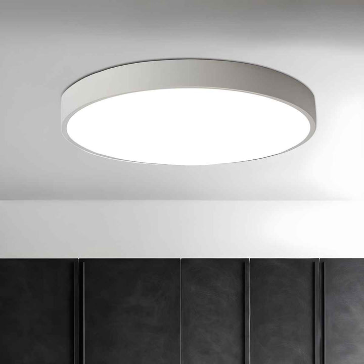 Plafonnier Izoriel Acrylique 20cm Noir LED 12W