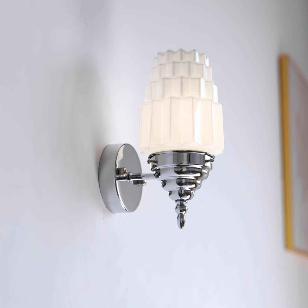 Ember Métal 12cm Blanc LED 40W