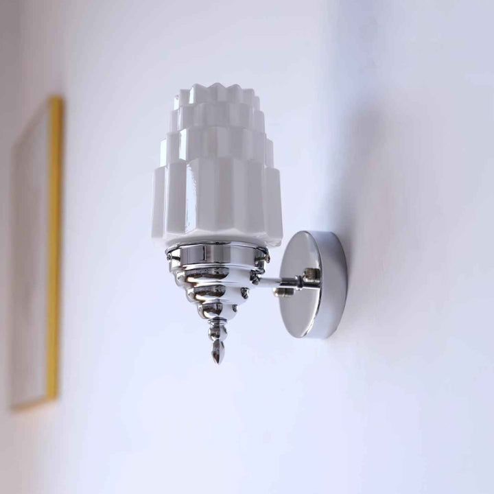 Ember Métal 12cm Blanc LED 40W