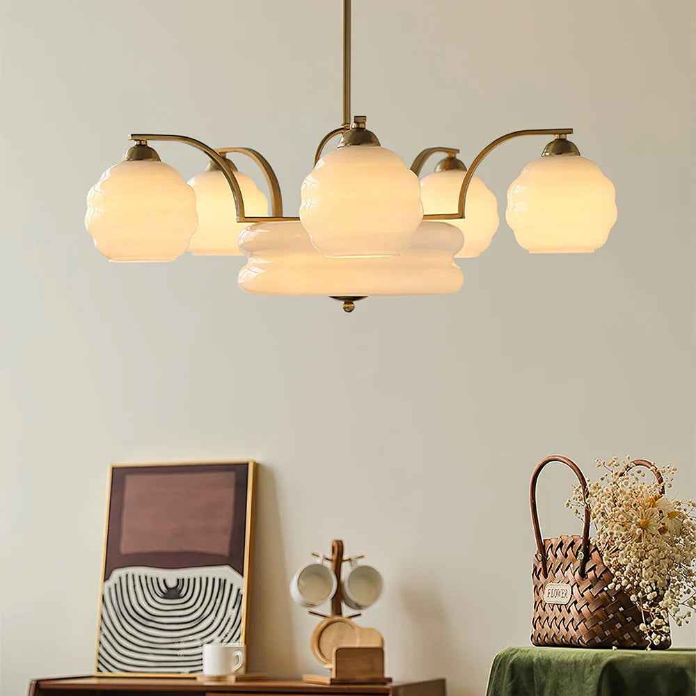 Valentina Luxueux Suspension Métal Verre Chambre à Coucher Salon - Neutralighting