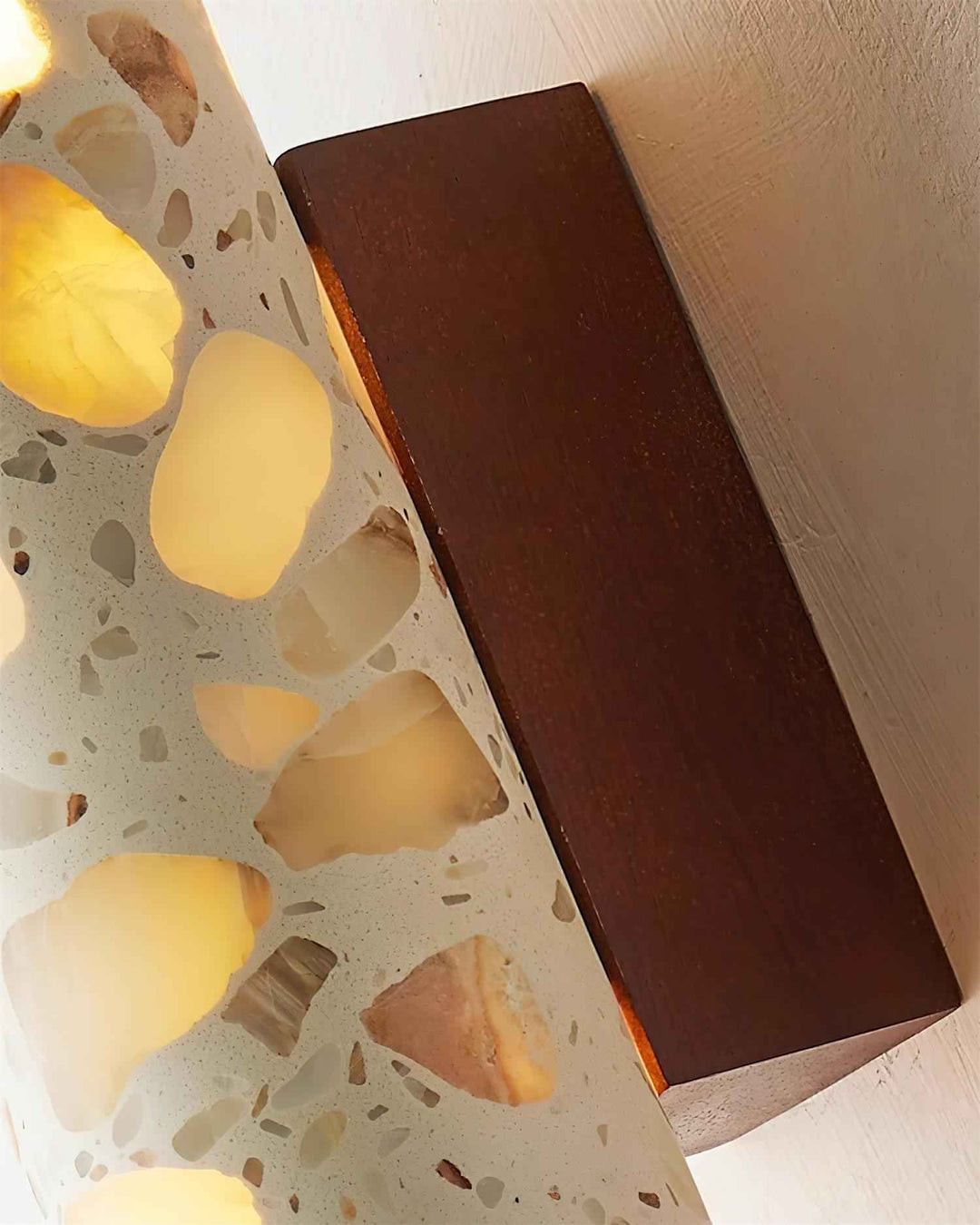 Bois 28cm Beige LED 40W