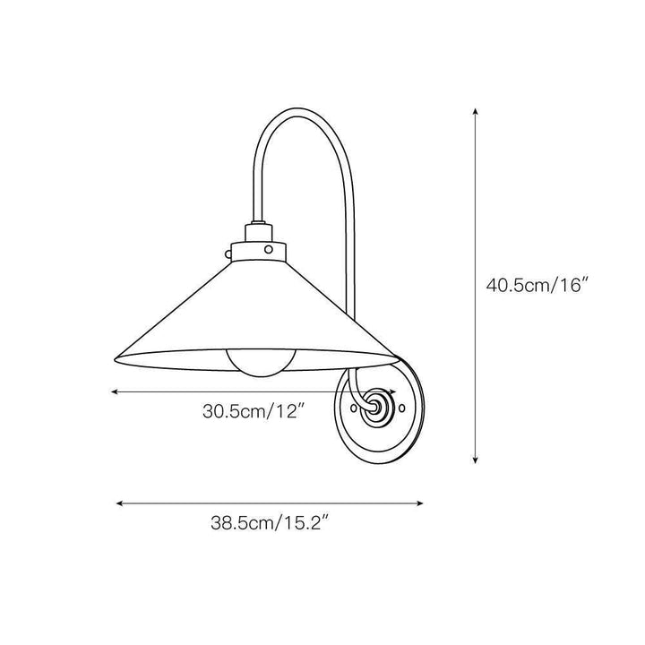 Lampe Drape en Laiton – Design Contemporain