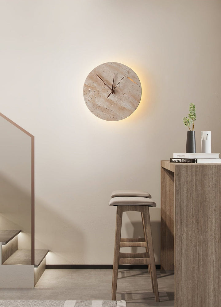 Volira Applique Murale Minimaliste Travertin - Neutralighting