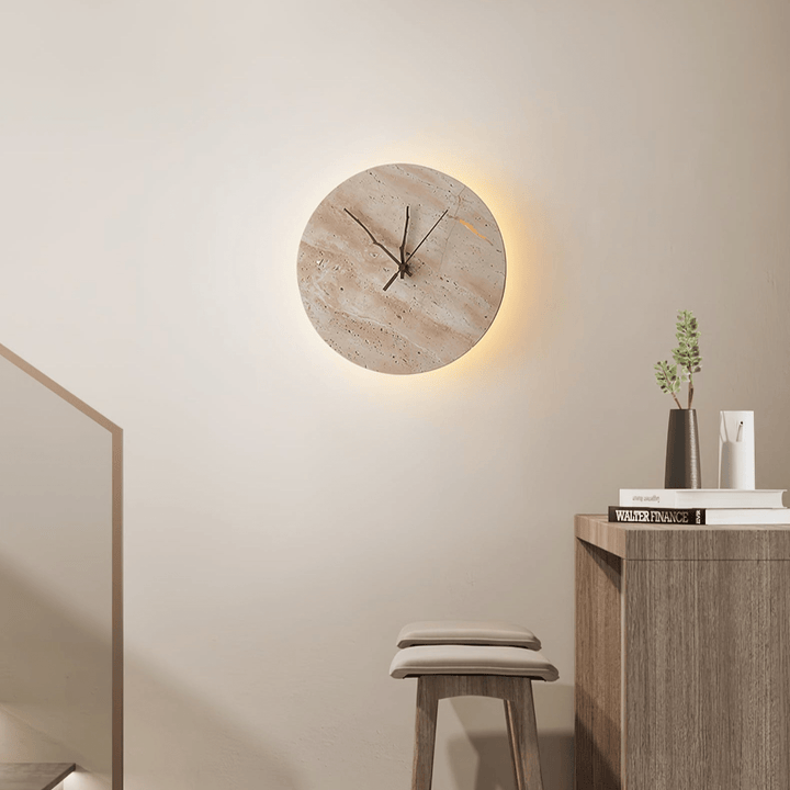 Volira Applique Murale Minimaliste Travertin - Neutralighting
