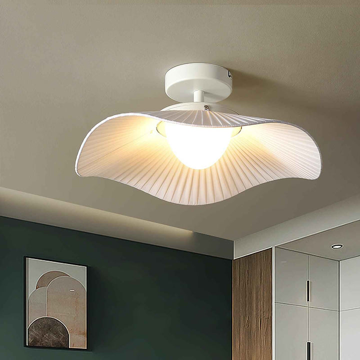 Lustra Métal 43cm Blanc LED 10W