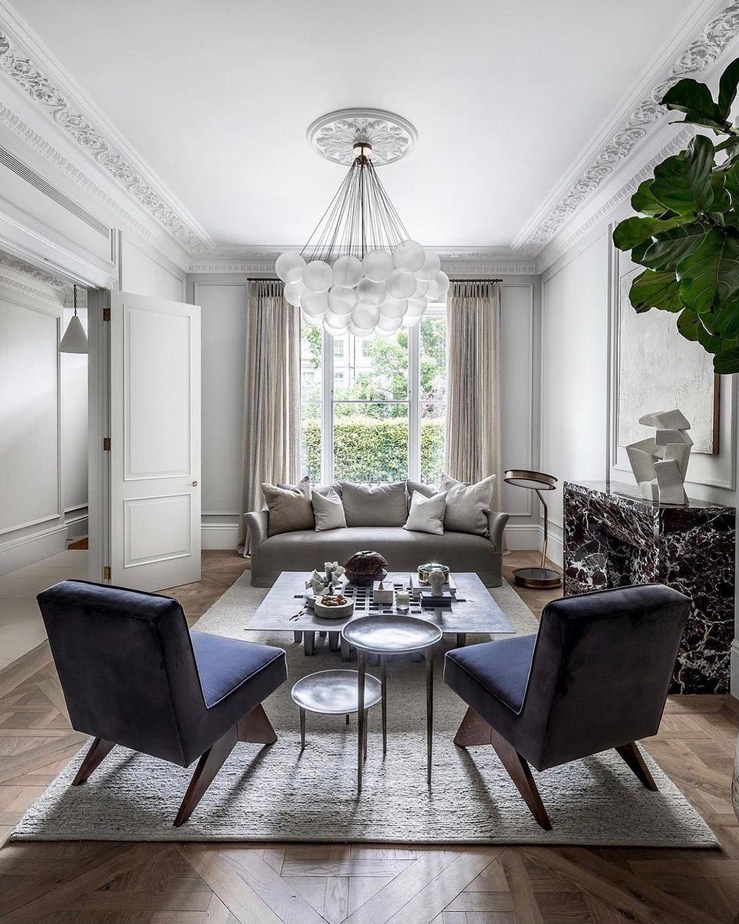 Lustra Chandelier Bulles en Verre Satiné - Neutralighting